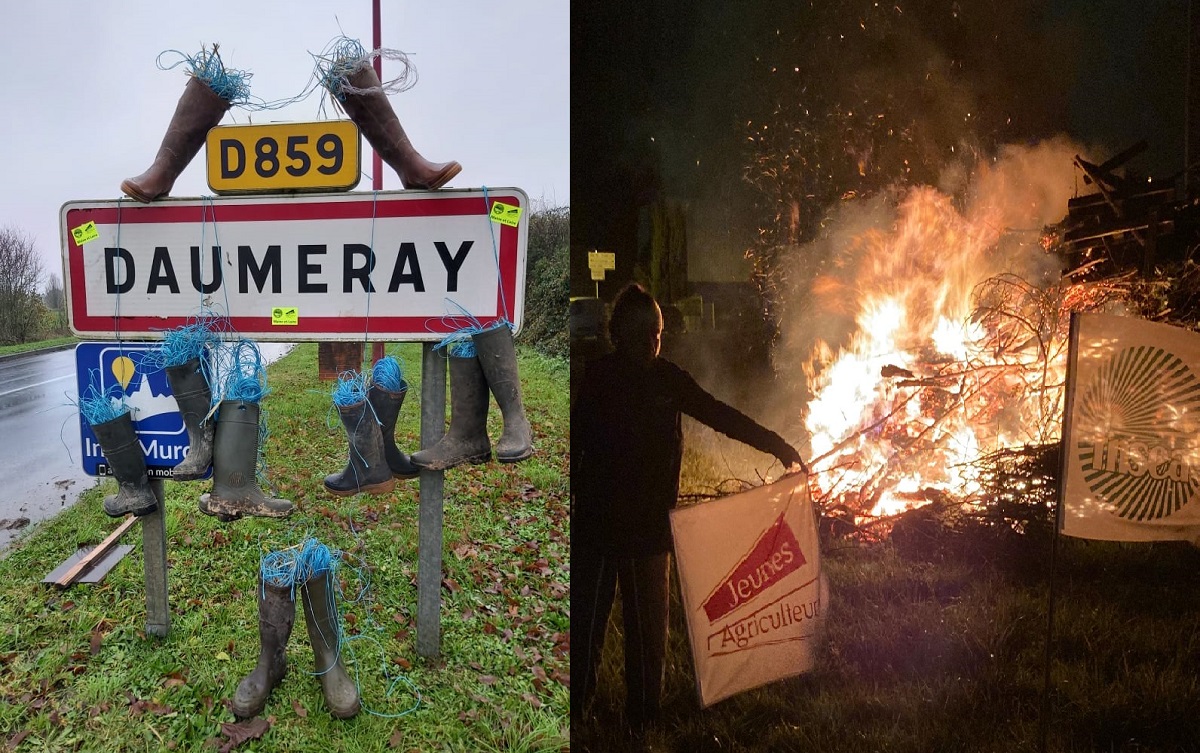 Maine Et Loire Les Agriculteurs En Ont Plein Les Bottes De La Paperasse Et Le Font Savoir